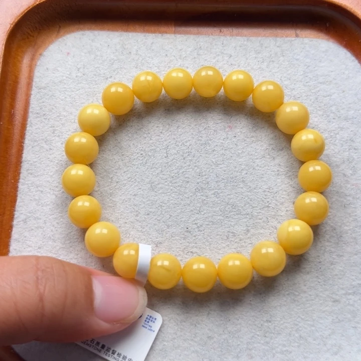 琥珀未镶嵌珠宝奇石M49号8.6+杨枝甘露