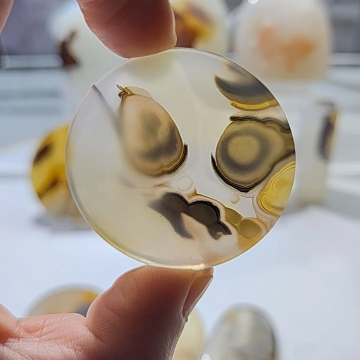 玛瑙/玉髓未镶嵌吊坠(不含链)45号