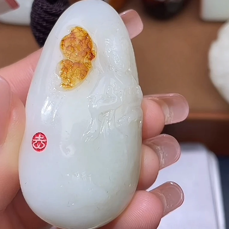 和田玉观音11.13 X7拍一发一