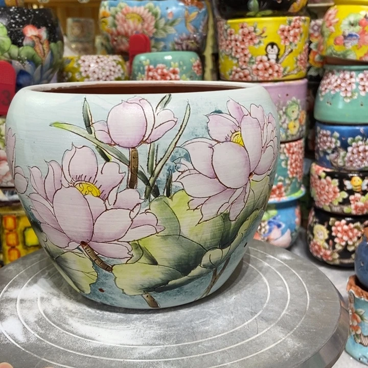 景德镇艺术手绘作品