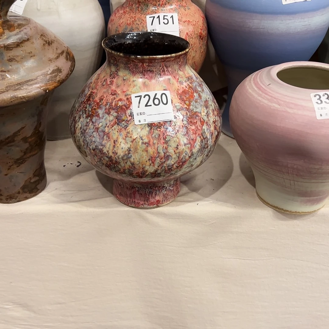 瓶7260高24口10陶瓷花瓶无孔