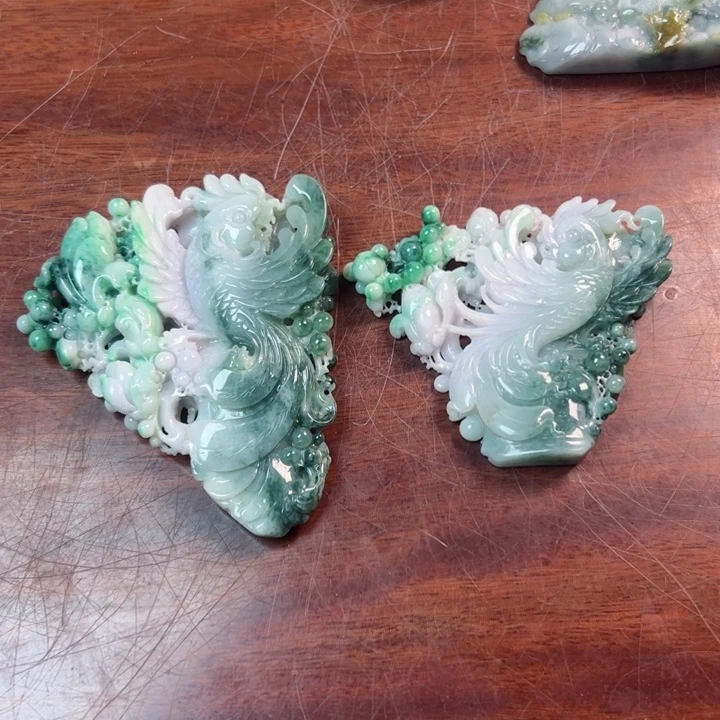 翡翠摆件未镶嵌翡翠