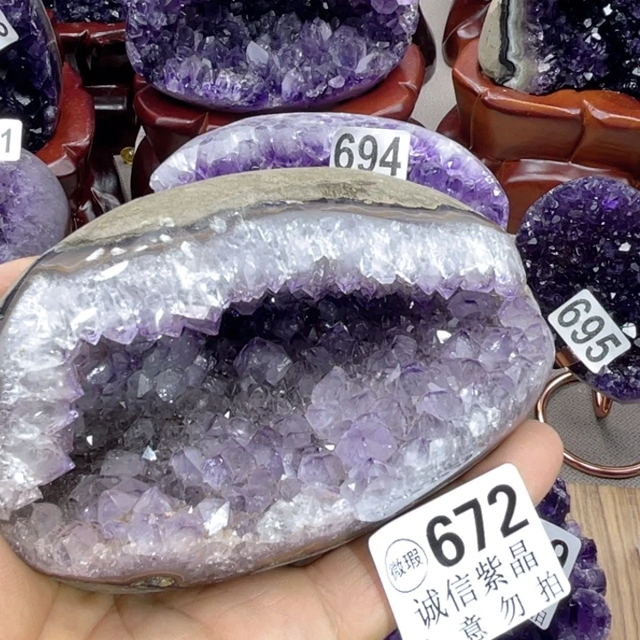 未镶嵌大型摆件(非配饰)紫晶