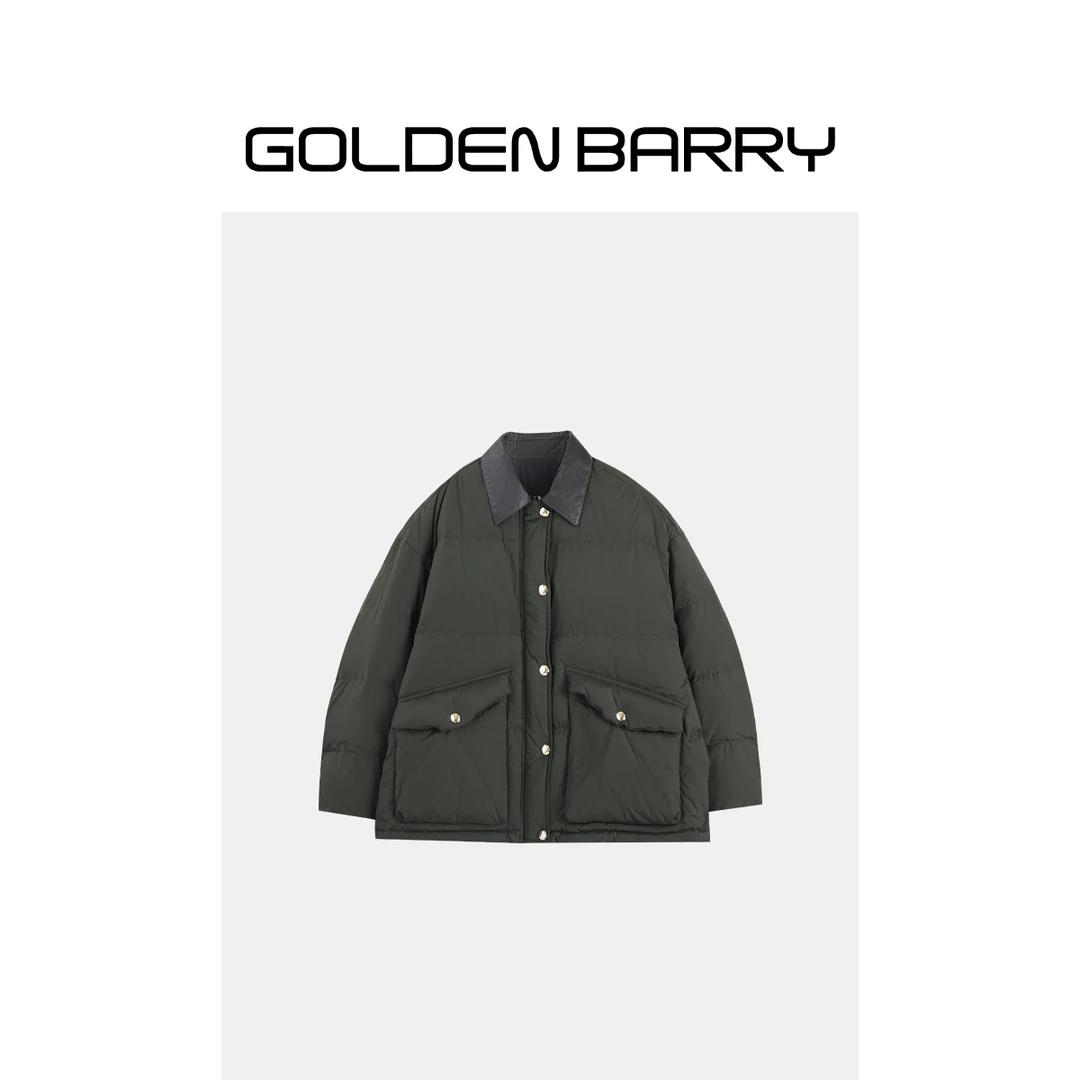 GOLDENBARRY|133079时尚保暖鹅绒外套【微瑕.】