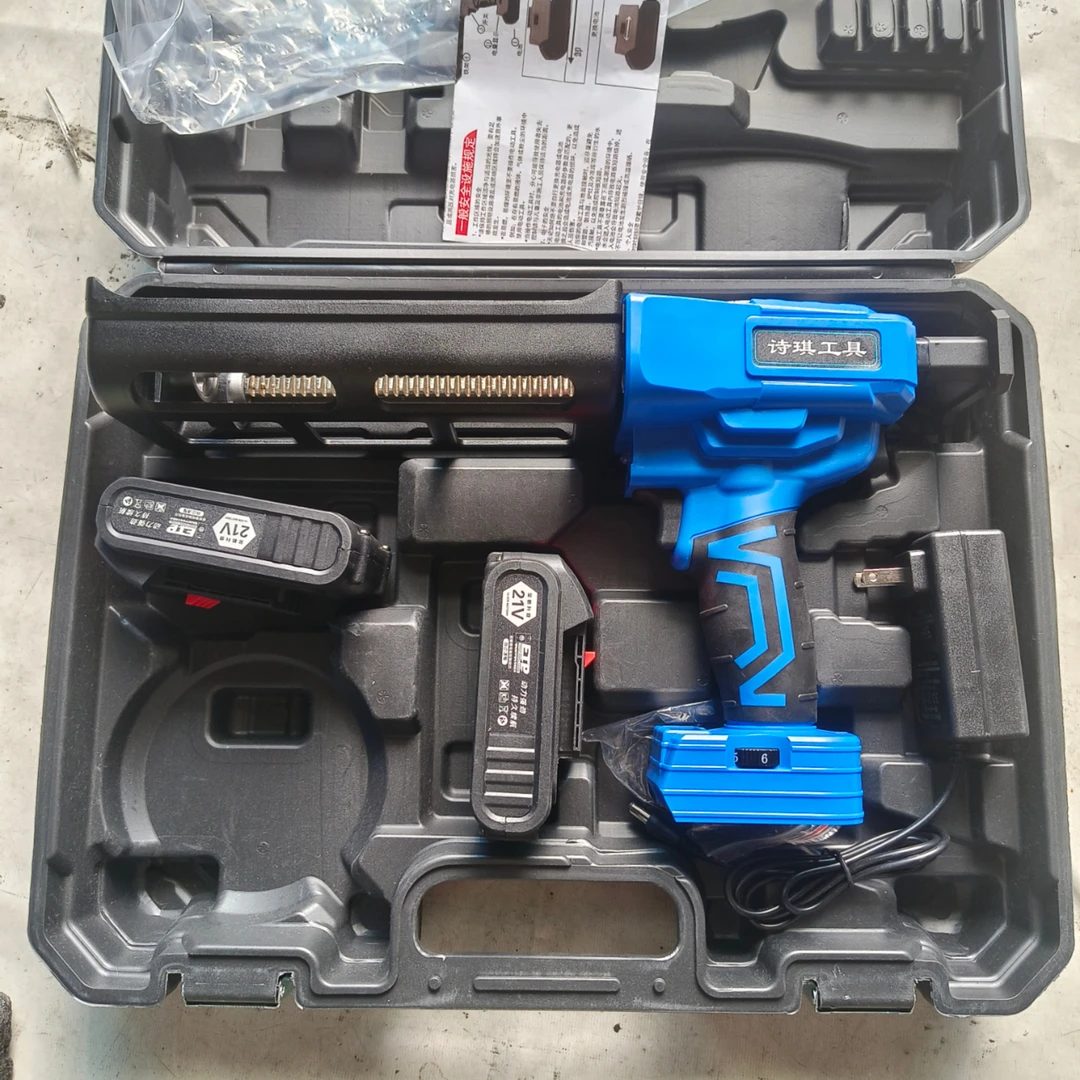 21V双电,电动美缝打胶枪双管胶机全自动定速调速