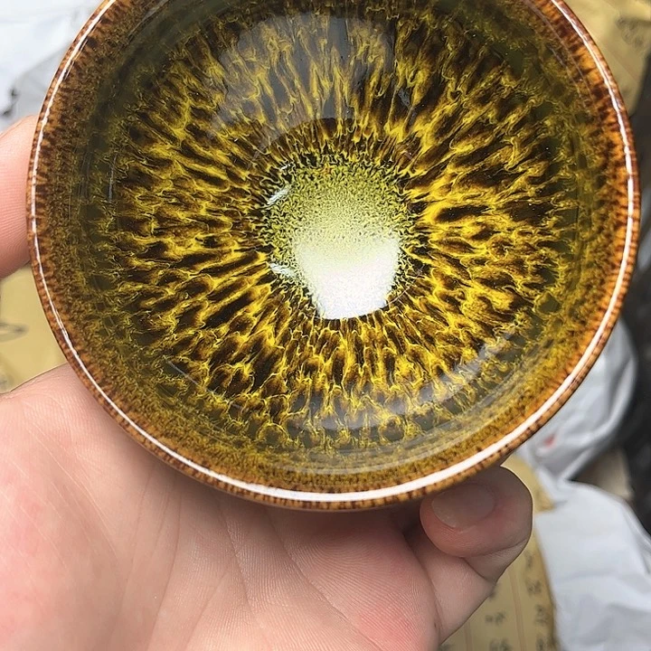 茶盏建盏手握泡茶主人杯