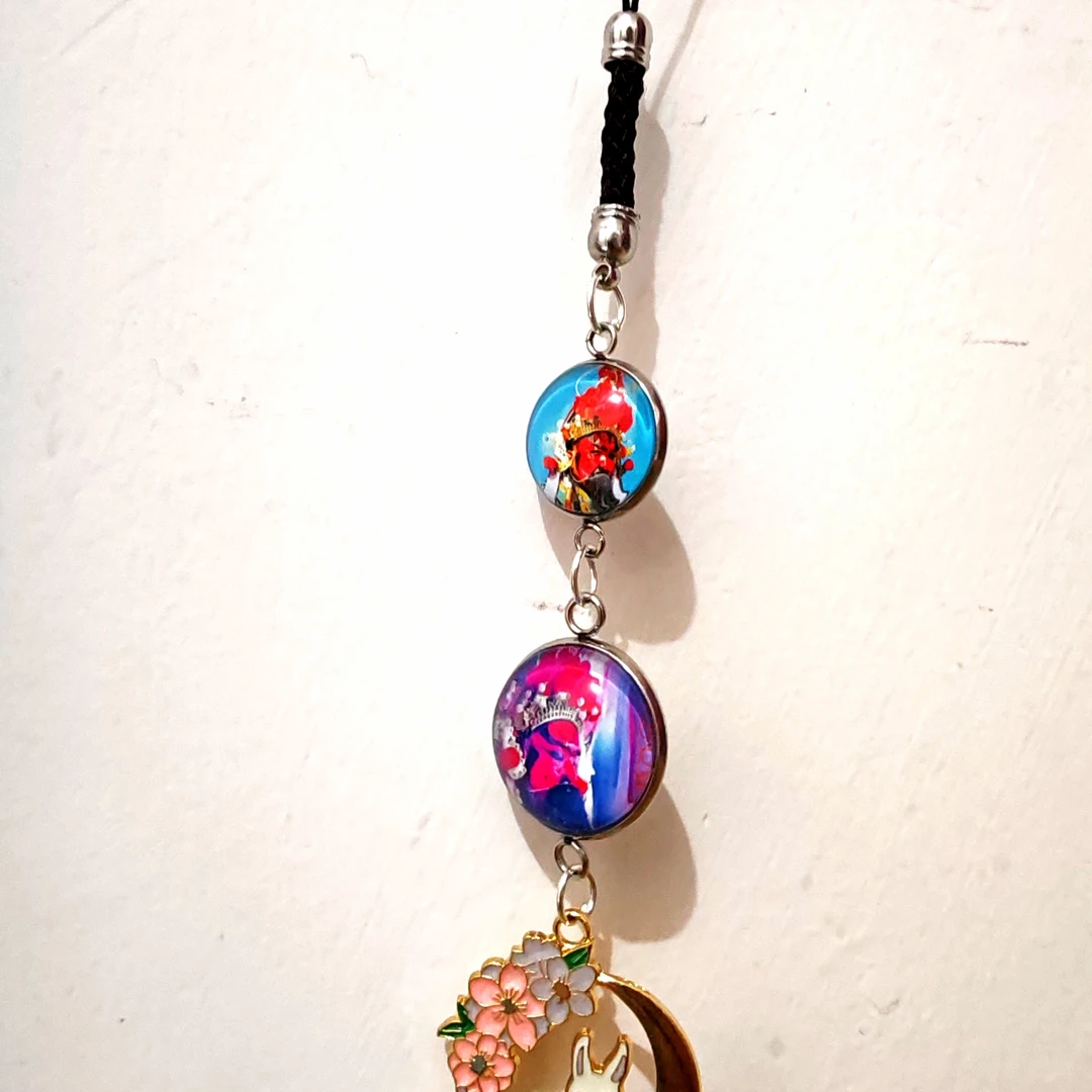 国风月宫兔手机链任意一个