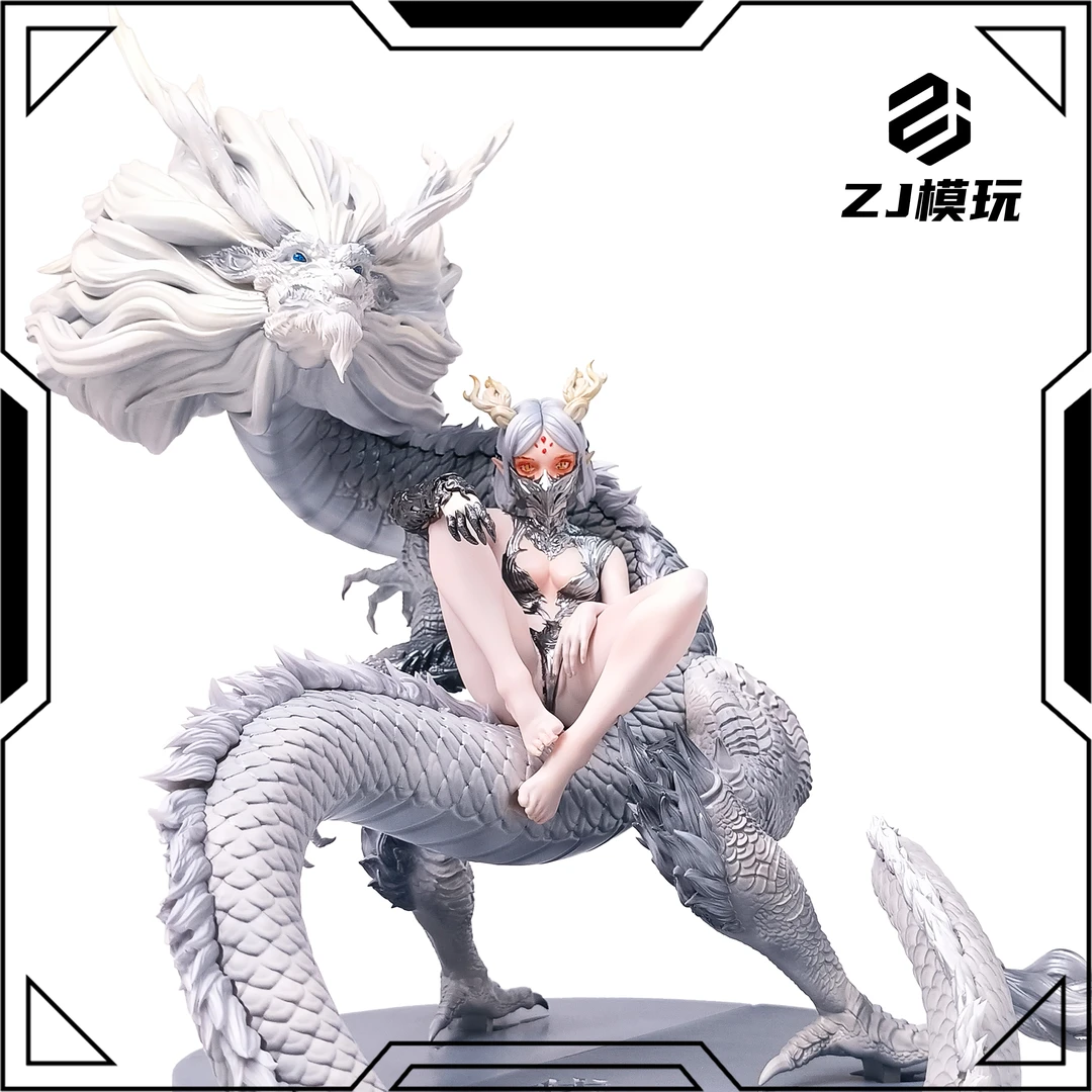 【中涧模玩】伏龙少女35cm纯手工树脂gk雕像工艺品(改色/联系客服)