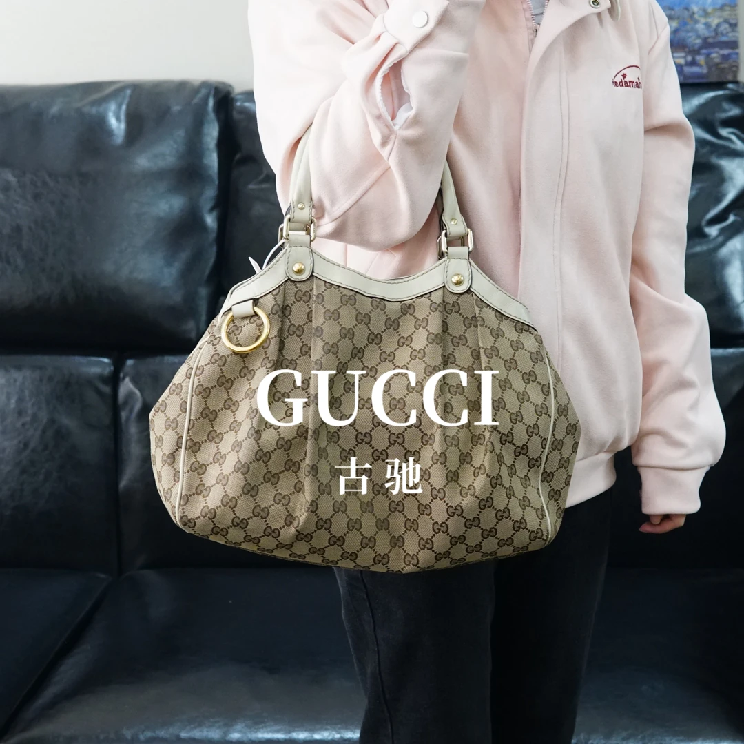 95新 GUCCI/古驰 老花单肩包/WT11509021/9021