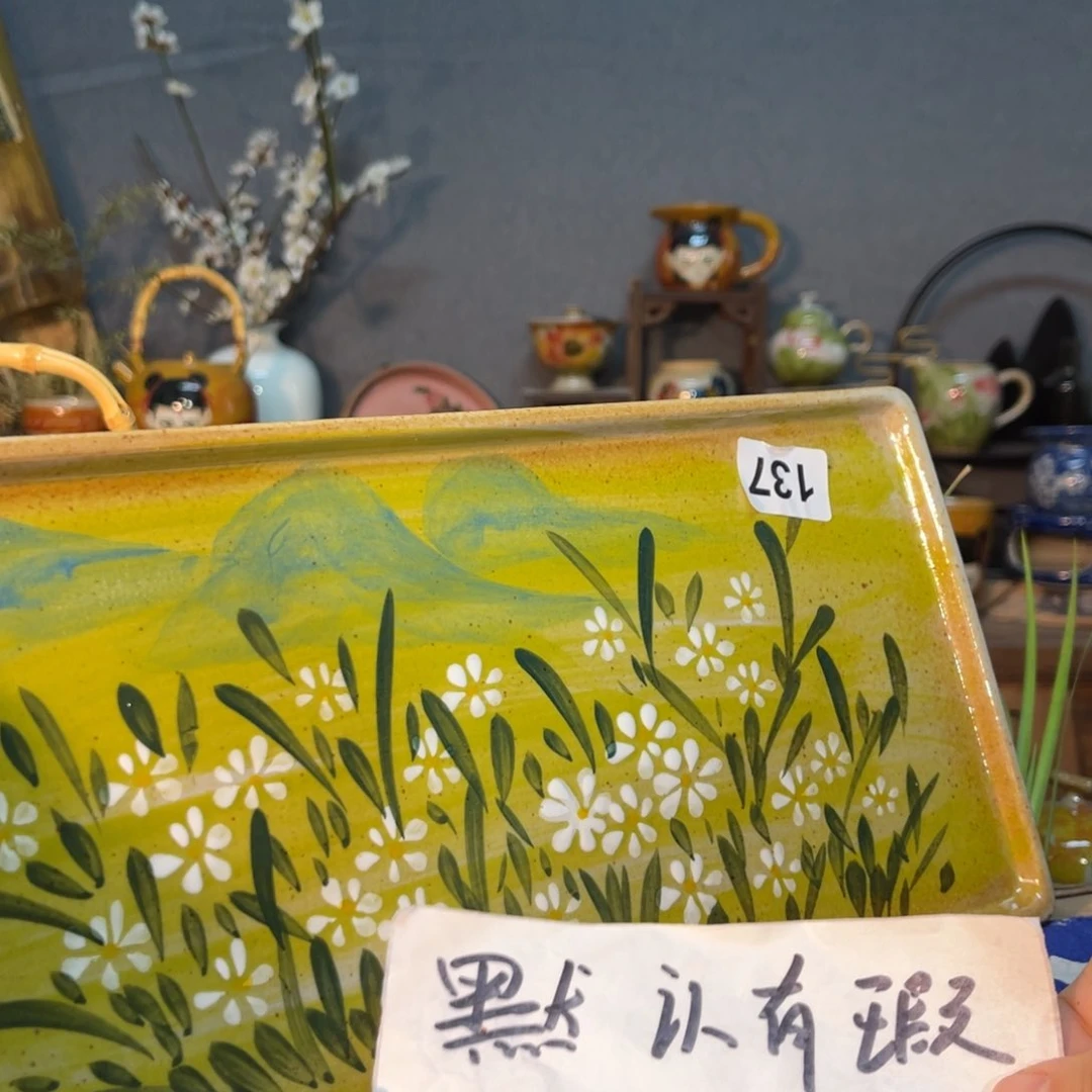 杯素浅陶瓷手工手绘
