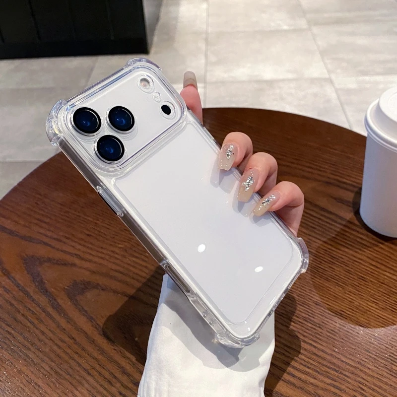 高透适用iPhone17promax手机壳全包镜头苹果17air/16四角气囊防摔