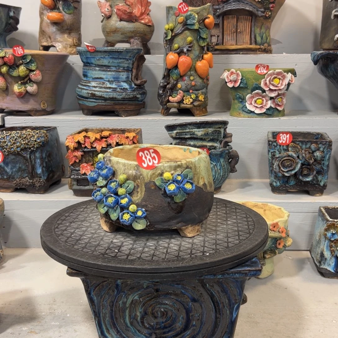 福利385 号陶然花器手工花盆