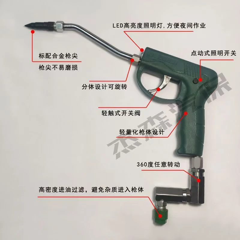 智能黄油枪把手使用于各种汽修厂轮胎店专业打黄油