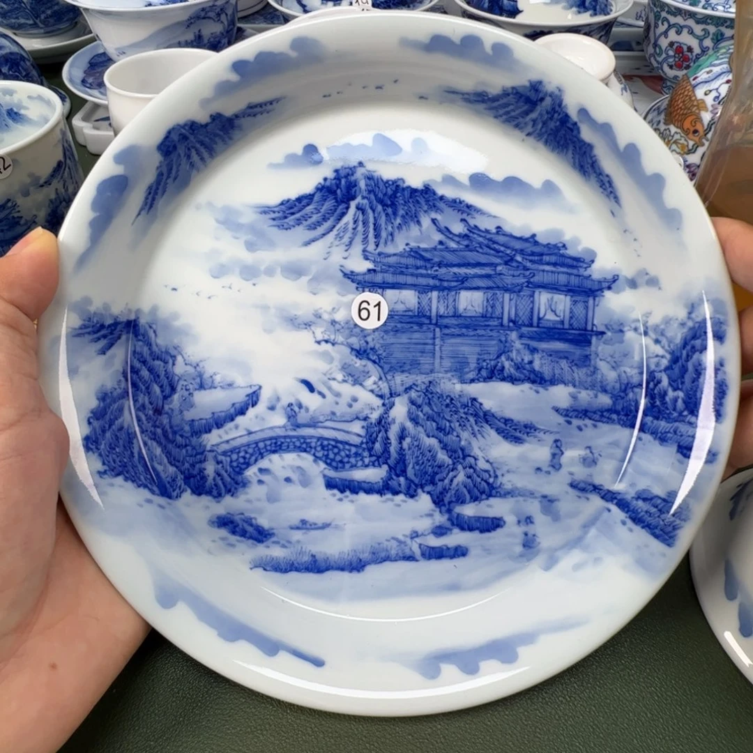 景德镇纯手工纯手绘茶具木木61