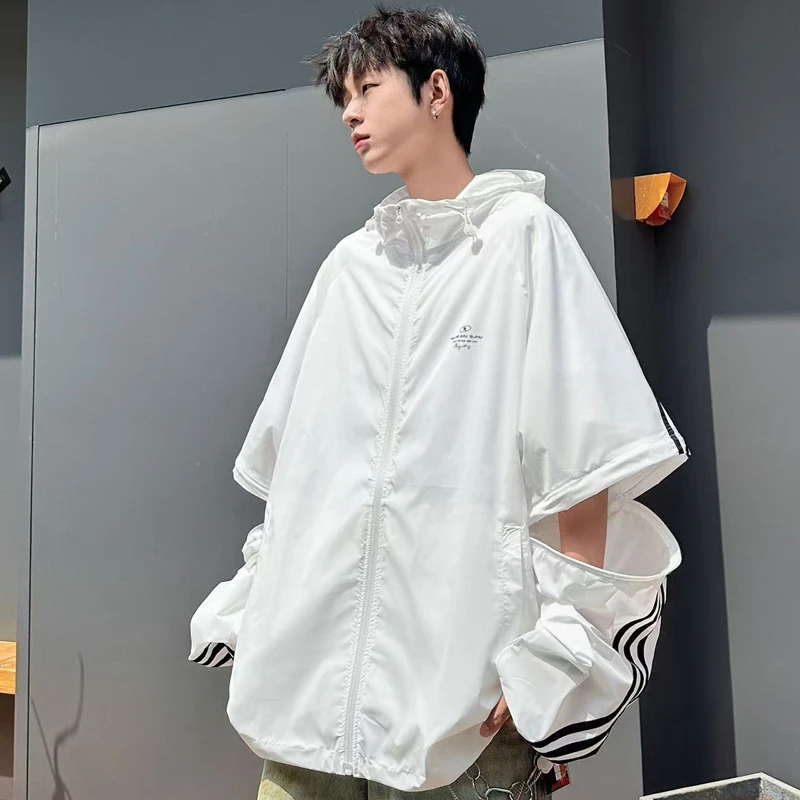 S精品青少年亲子可拆卸超柔凉感速干防晒衣休闲薄外套