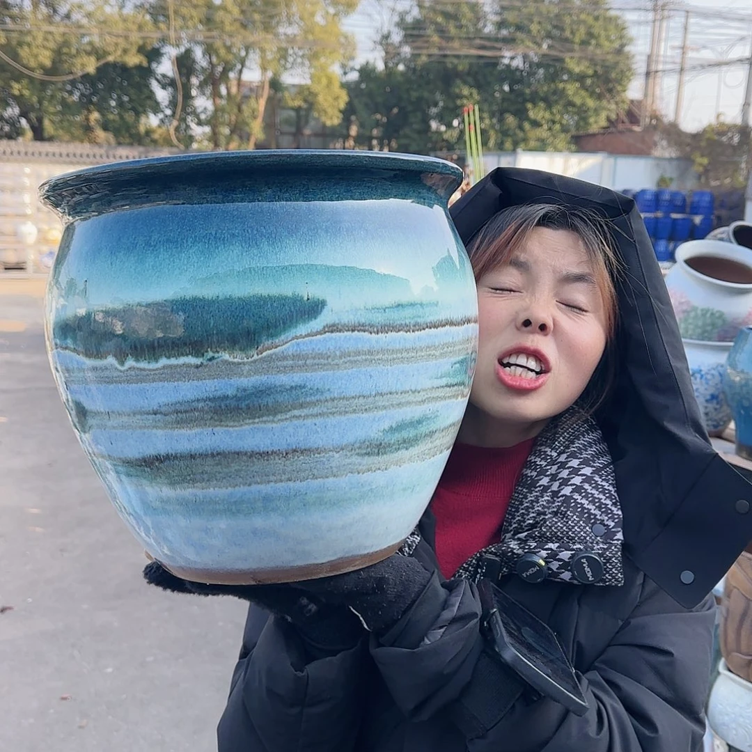 王嫂花盆1225-413高30口30