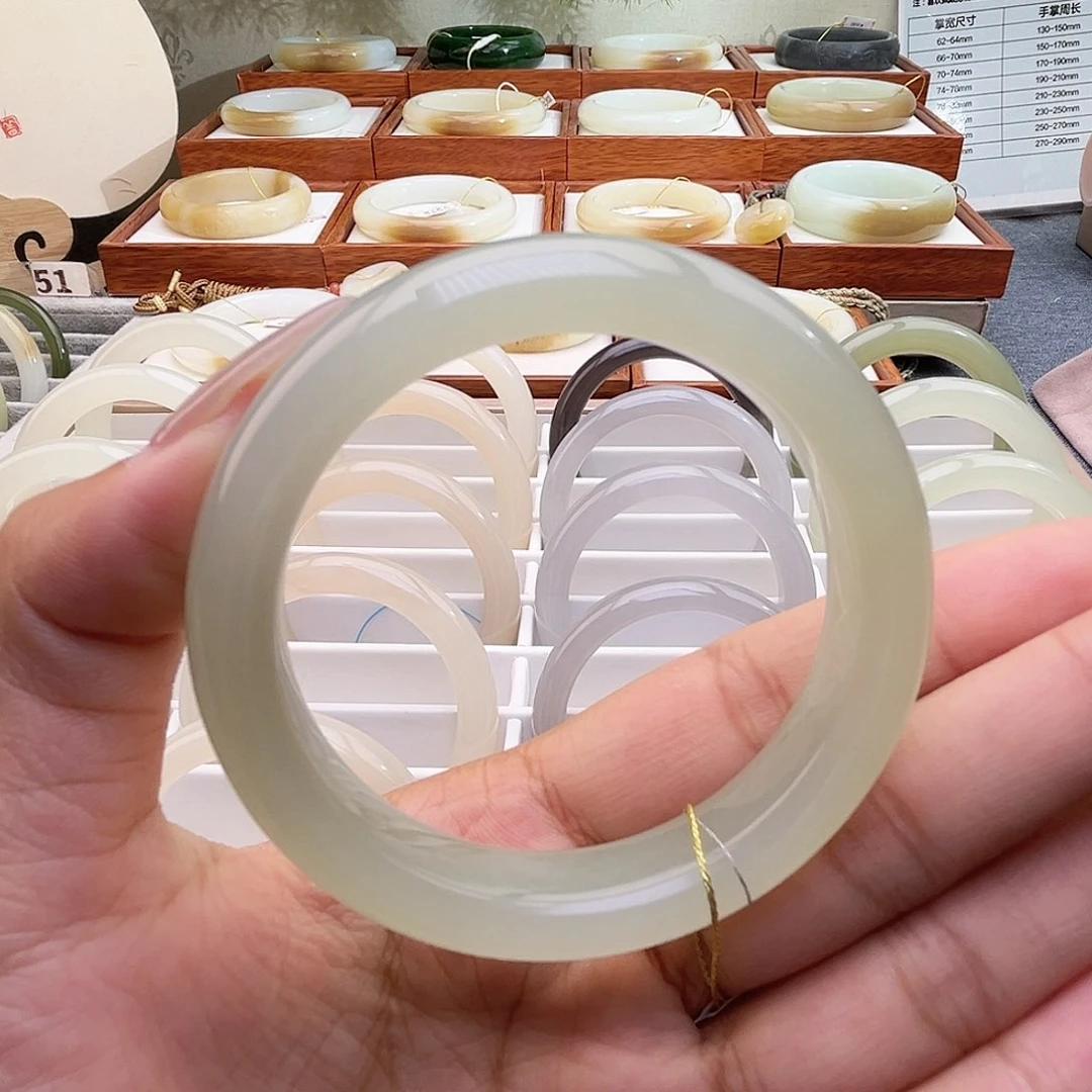 和田玉未镶嵌发饰54