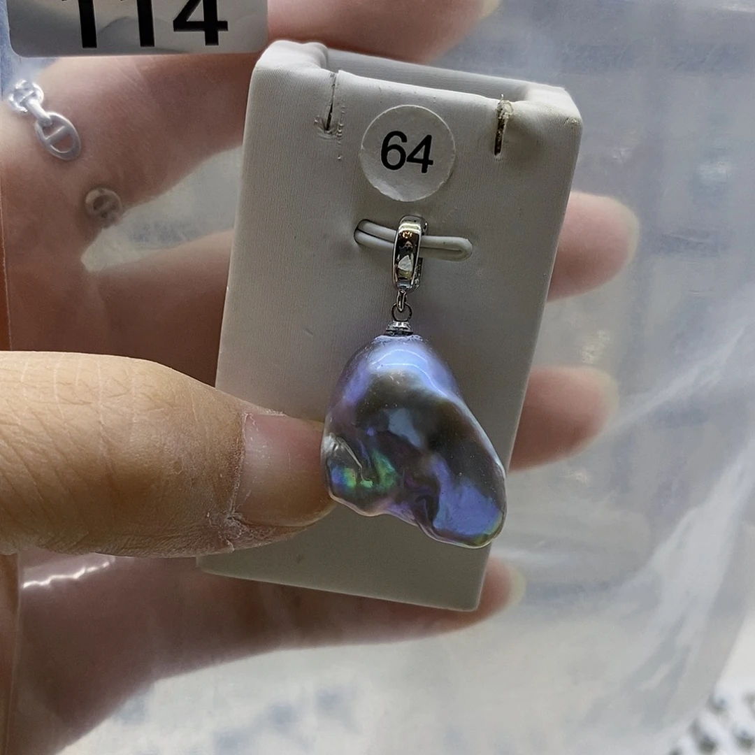 颈饰合金淡水珍珠