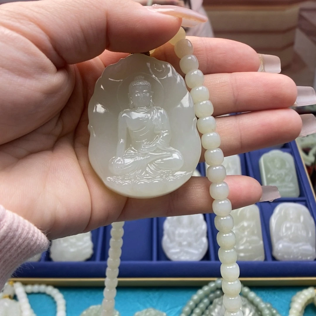 和田玉颈饰未镶嵌?***生