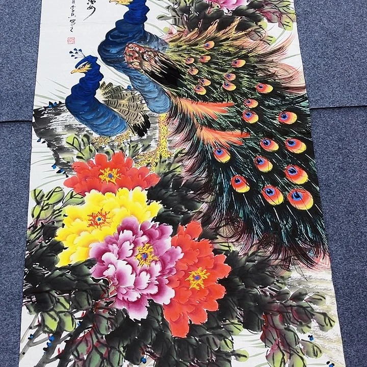 国画手绘画是一种艺术形式