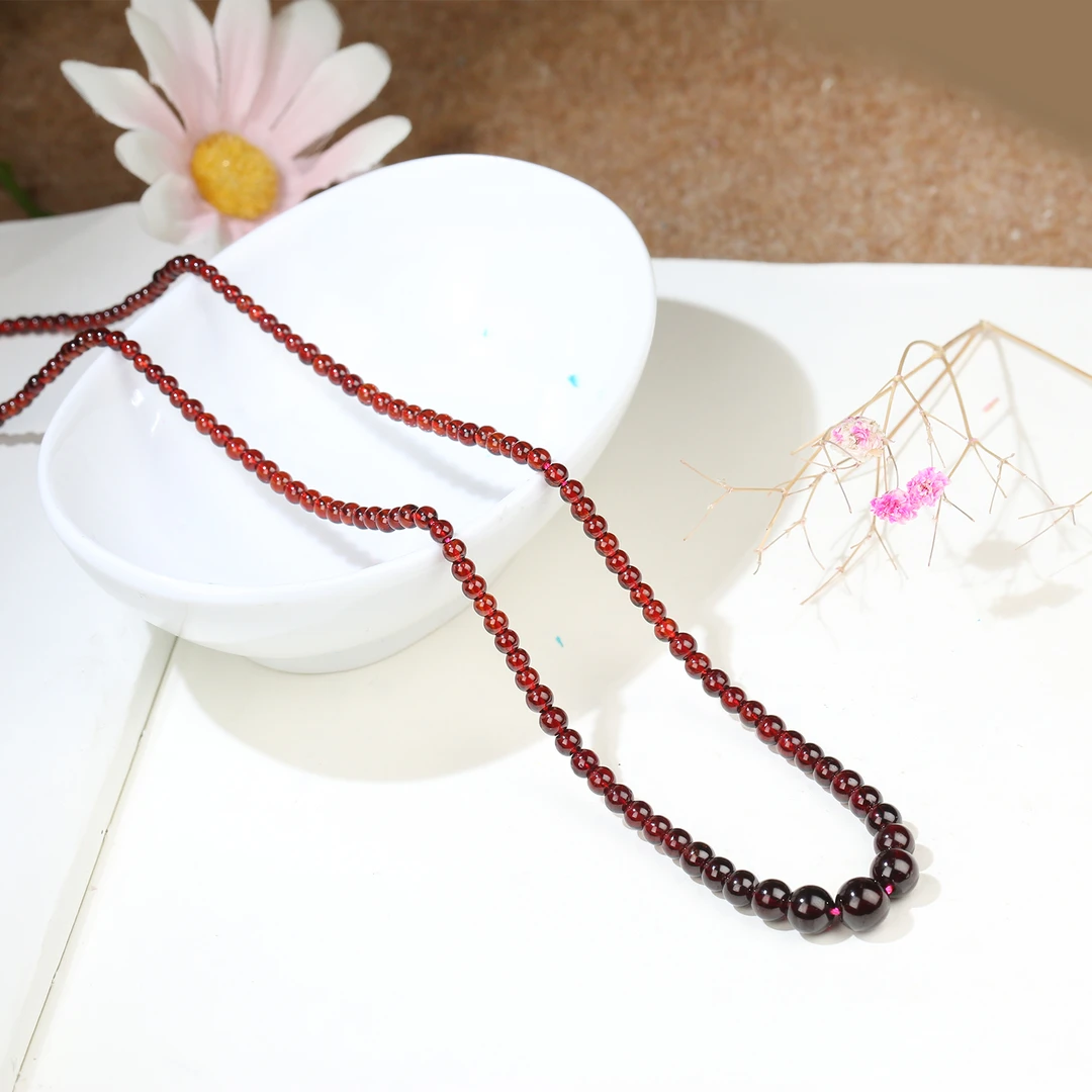 HW【 麦子家族春季特惠】天然石榴石塔链多样性发1 D0714