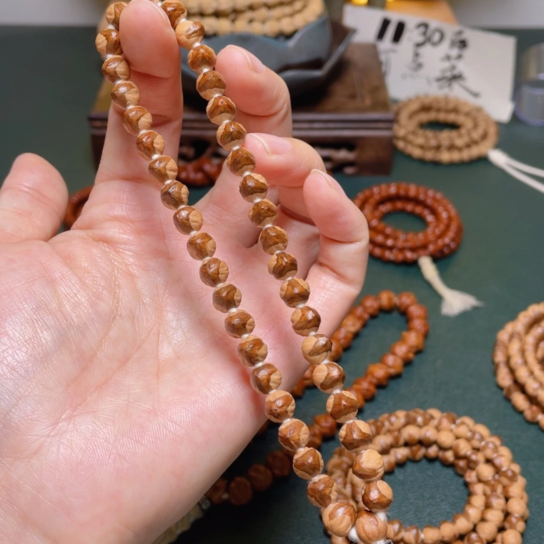 吊坠柏香籽/百香籽三菱手持