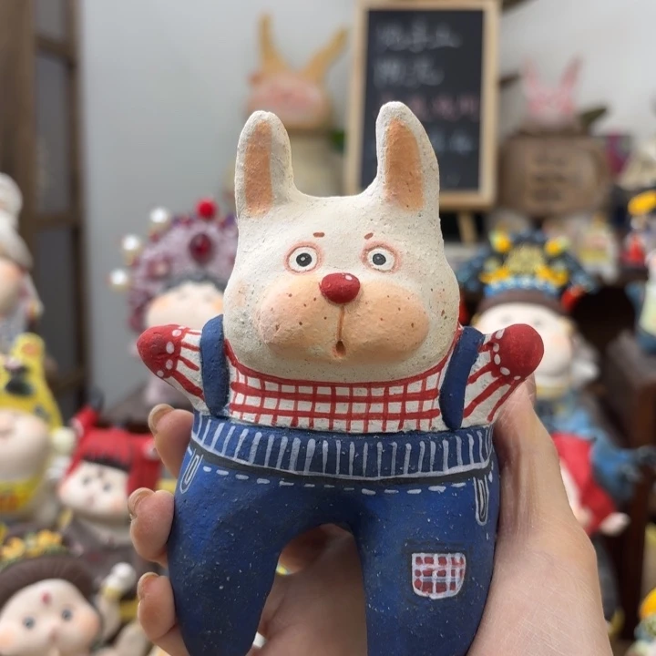 陶土手工陶艺摆件