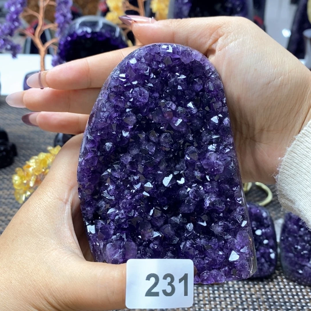 紫晶大型摆件（非配饰）未镶嵌
