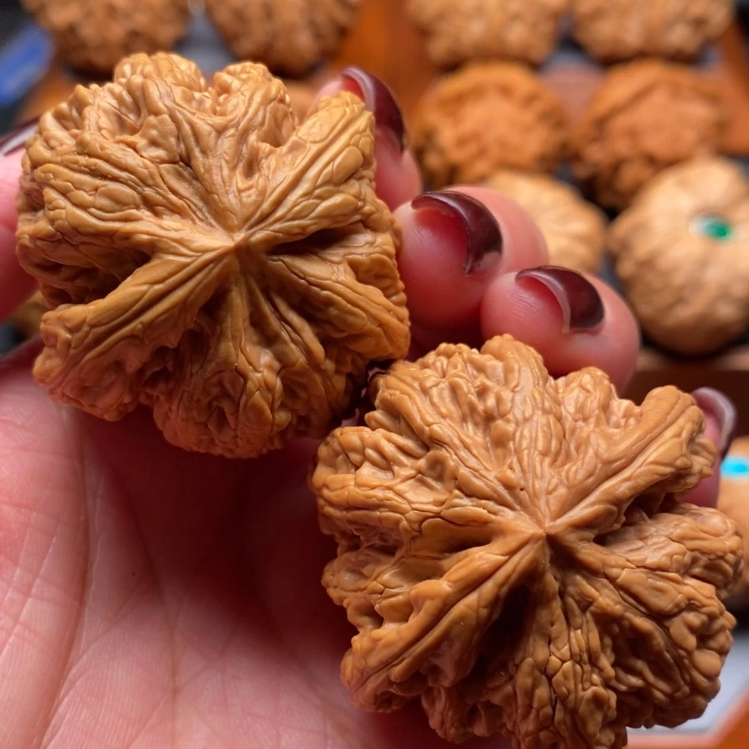 把件文玩核桃44尺粗筋