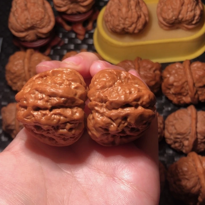 用***9把件文玩核桃蛙王