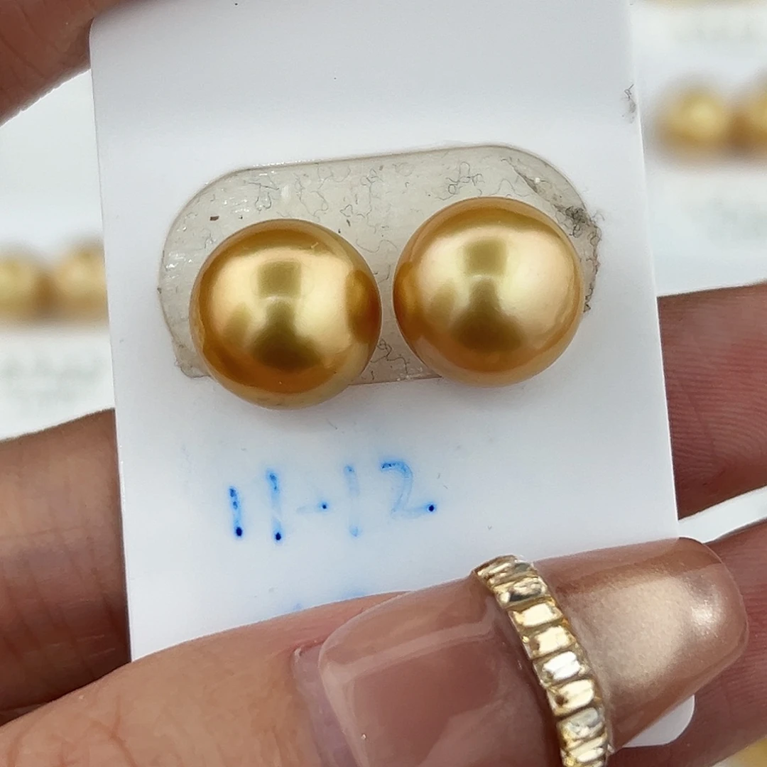 %****定制海水珍珠未镶嵌裸珠11-12