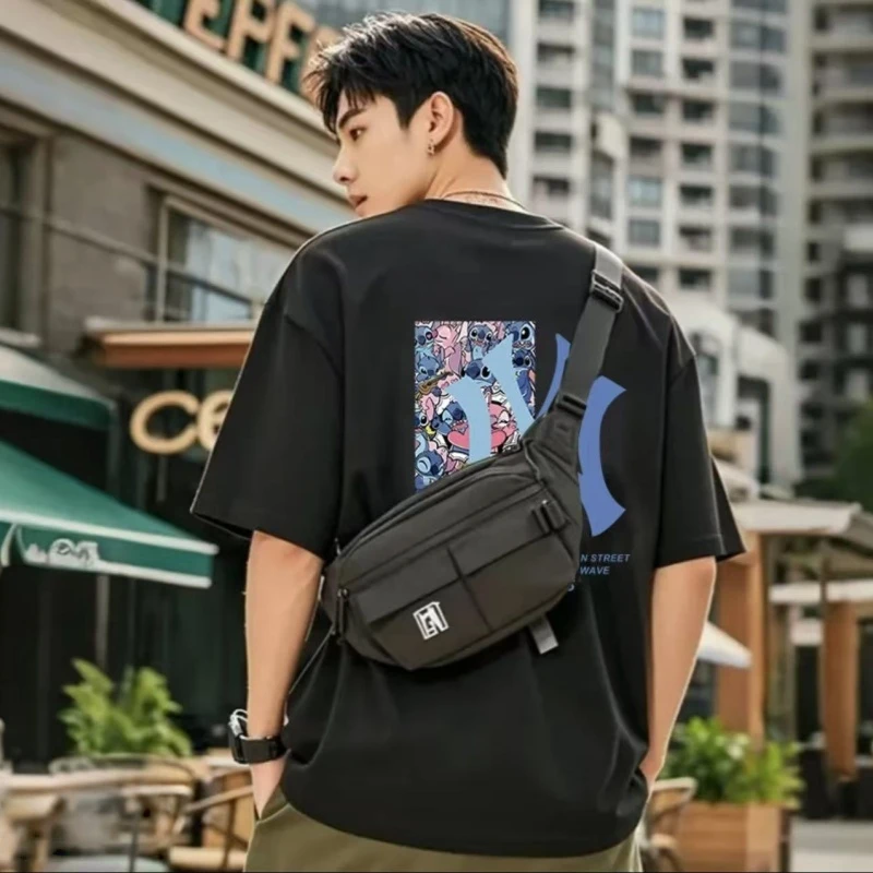 夏季短袖青年印花T恤男士日系街头简约户外潮流百搭情侣T恤