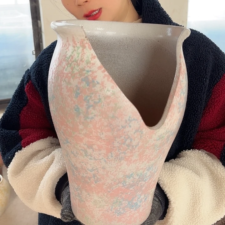 瑕疵高31口19花盆