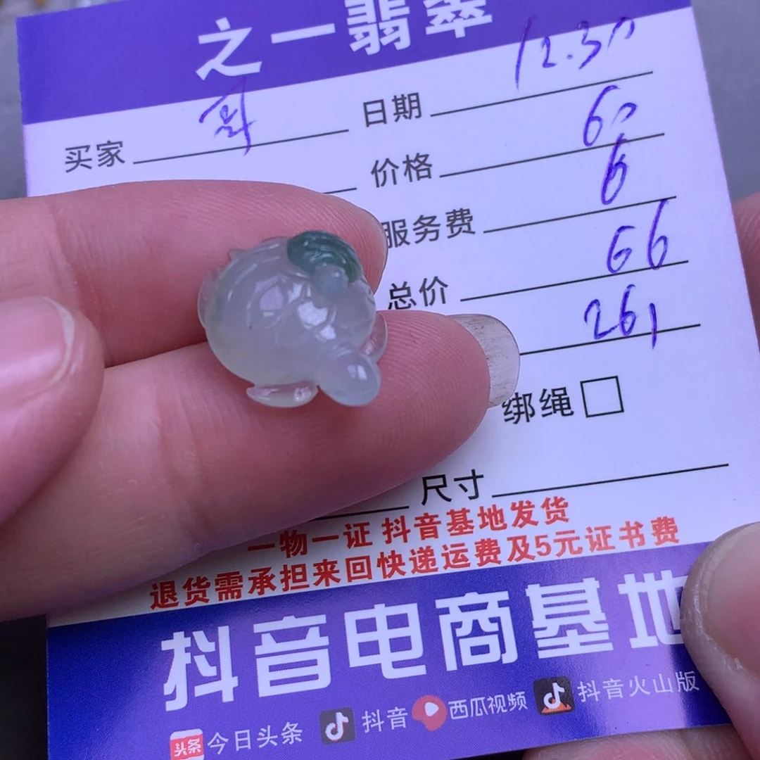 颈饰未镶嵌翡翠鮑****饰