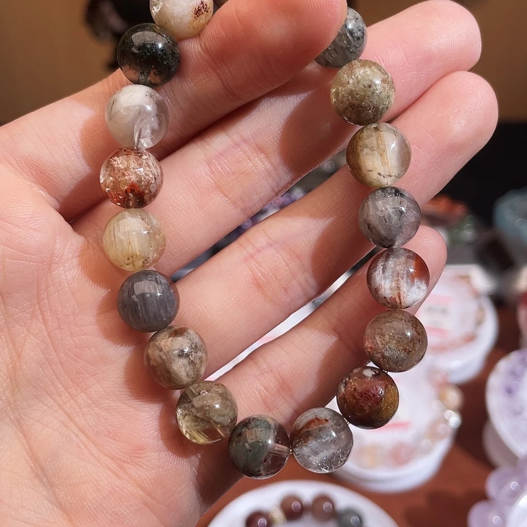 手链水晶未镶嵌千层四季幽灵10咪