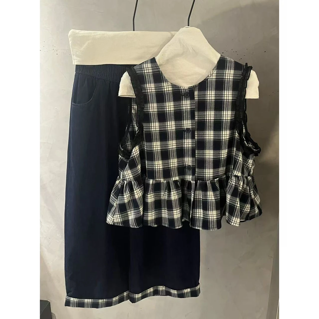 韩系显瘦两件套轻薄透气