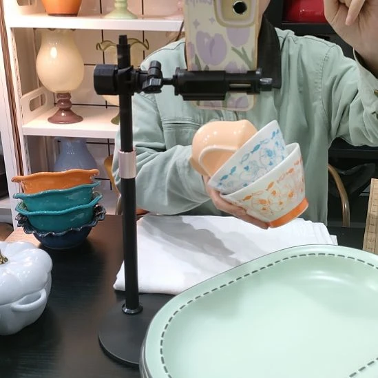 瓷高温瓷釉下彩米饭碗