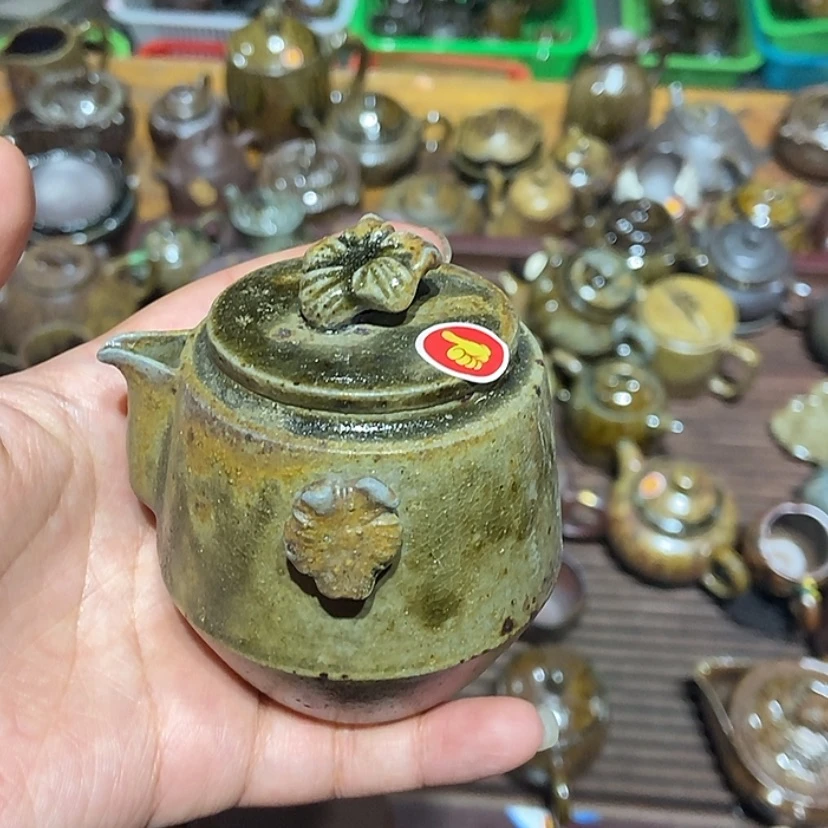 【闪购商品】茶杯紫砂囍**秀瑕疵福利金丝手抓