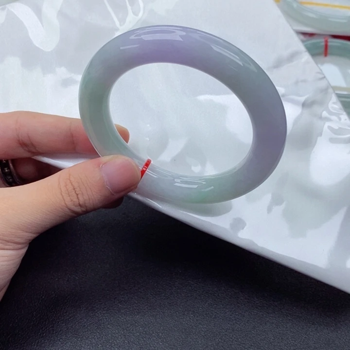 未镶嵌手镯翡翠圆条56（22902