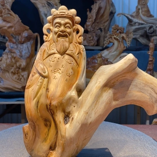 柏木（崖柏）根雕摆件