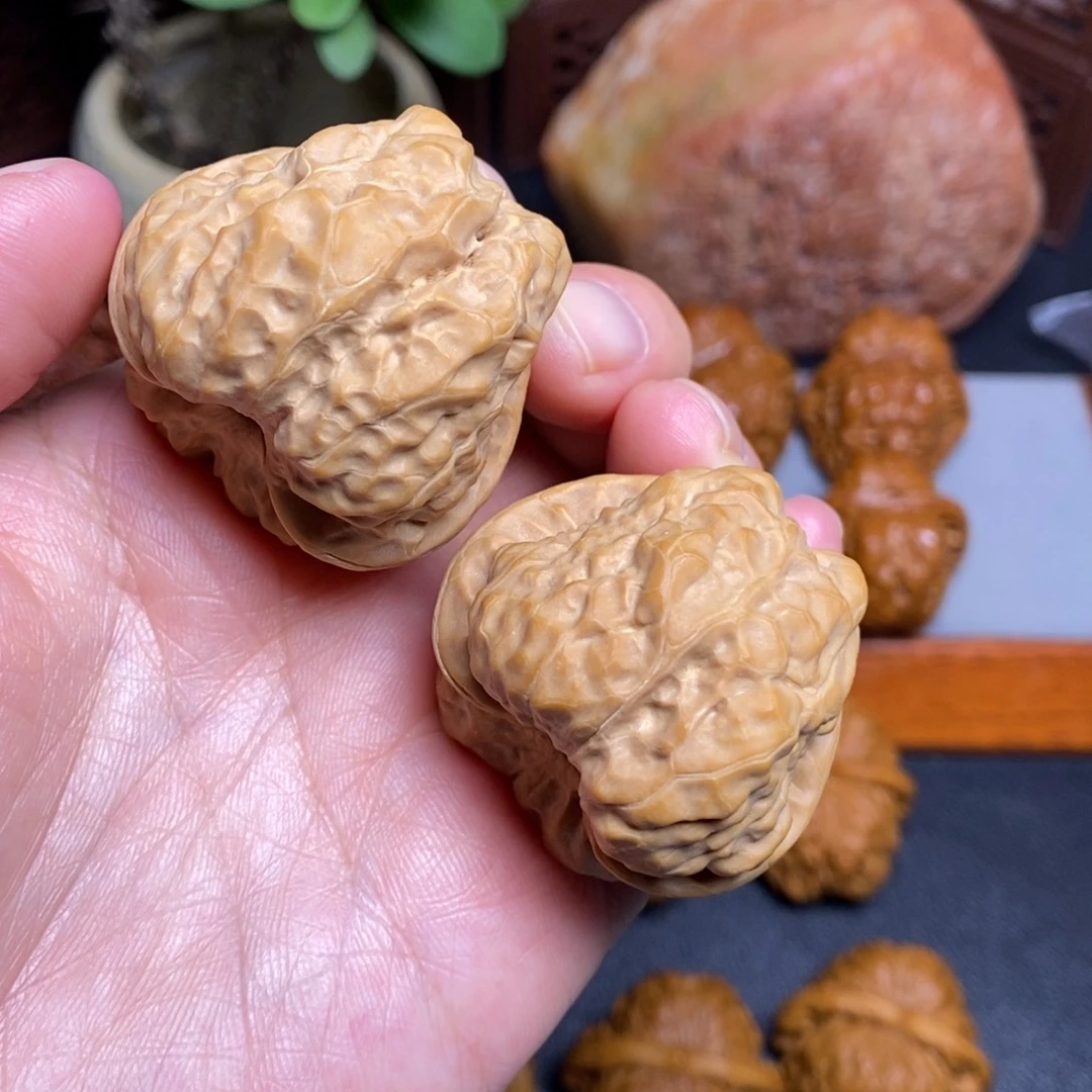 文玩核桃把件40蛙