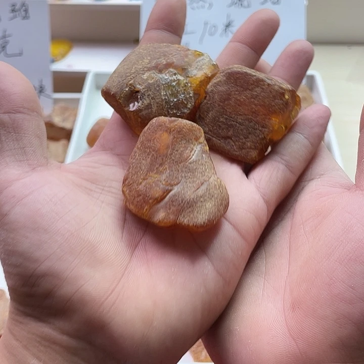知***道未镶嵌定制琥珀天然琥珀蜜蜡
