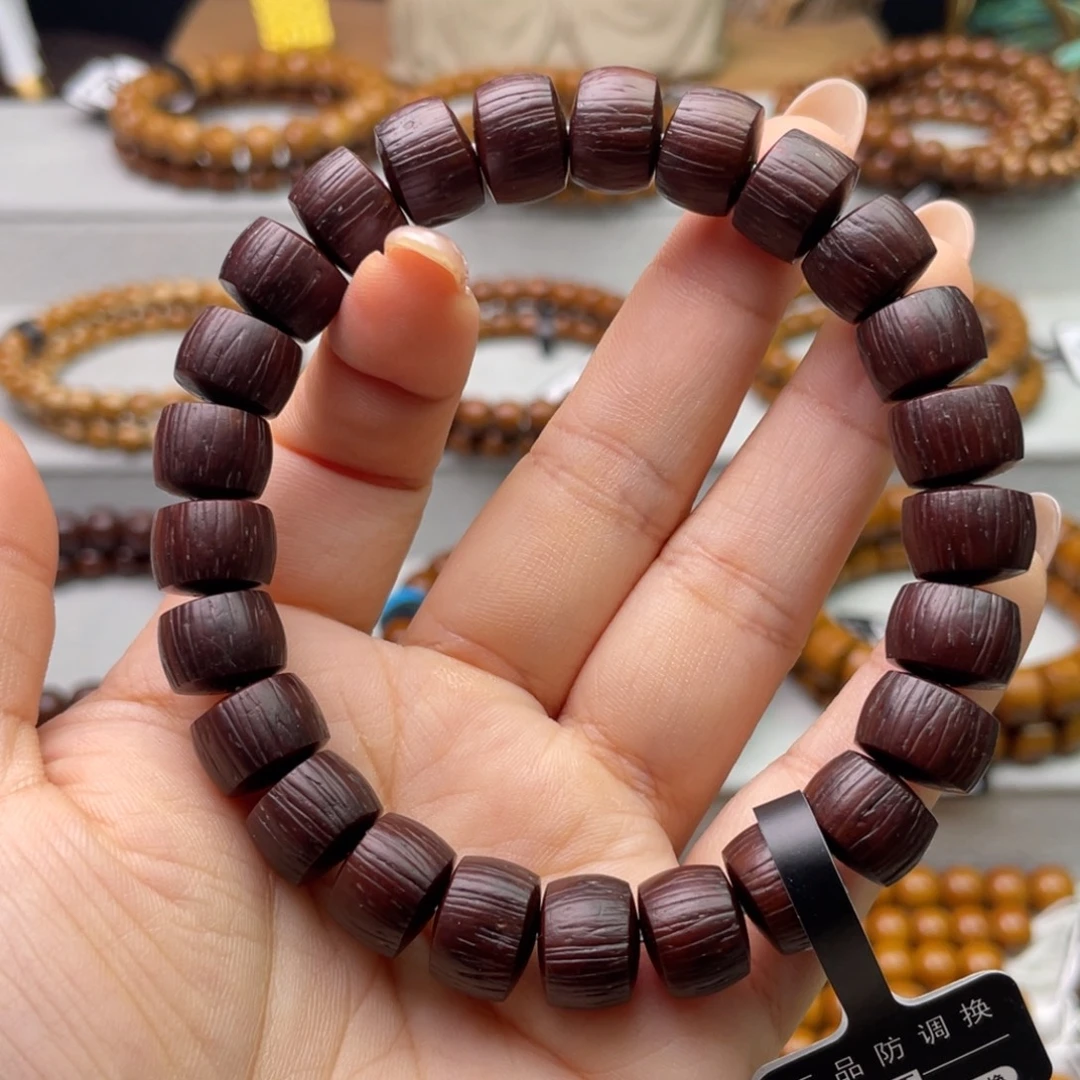 手串紫金鼠紫金鼠实心直切原皮11.3