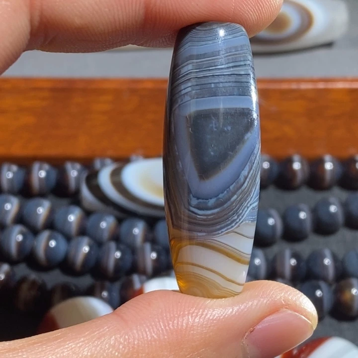 玛瑙/玉髓未镶嵌项链