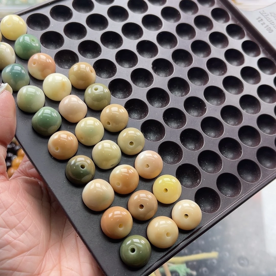 白玉菩提吊坠C/14mm/27颗