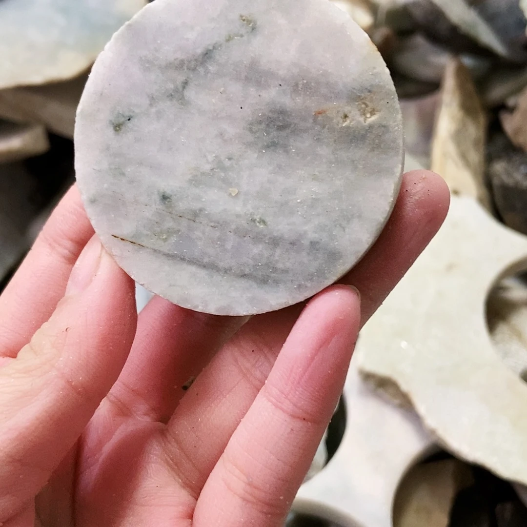翡翠未镶嵌颈饰天然翡翠