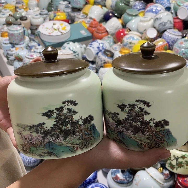 陶瓷罐茶叶罐密封罐
