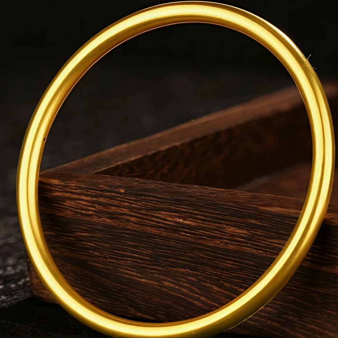 足金999古法手镯（一证+一物）