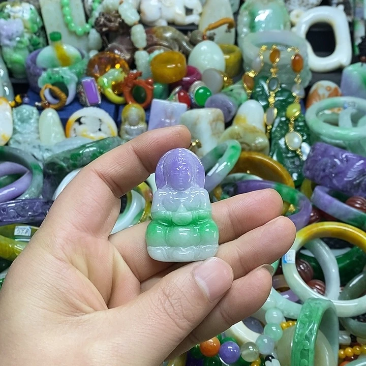 颈饰未镶嵌翡翠缅甸翡翠首饰配饰