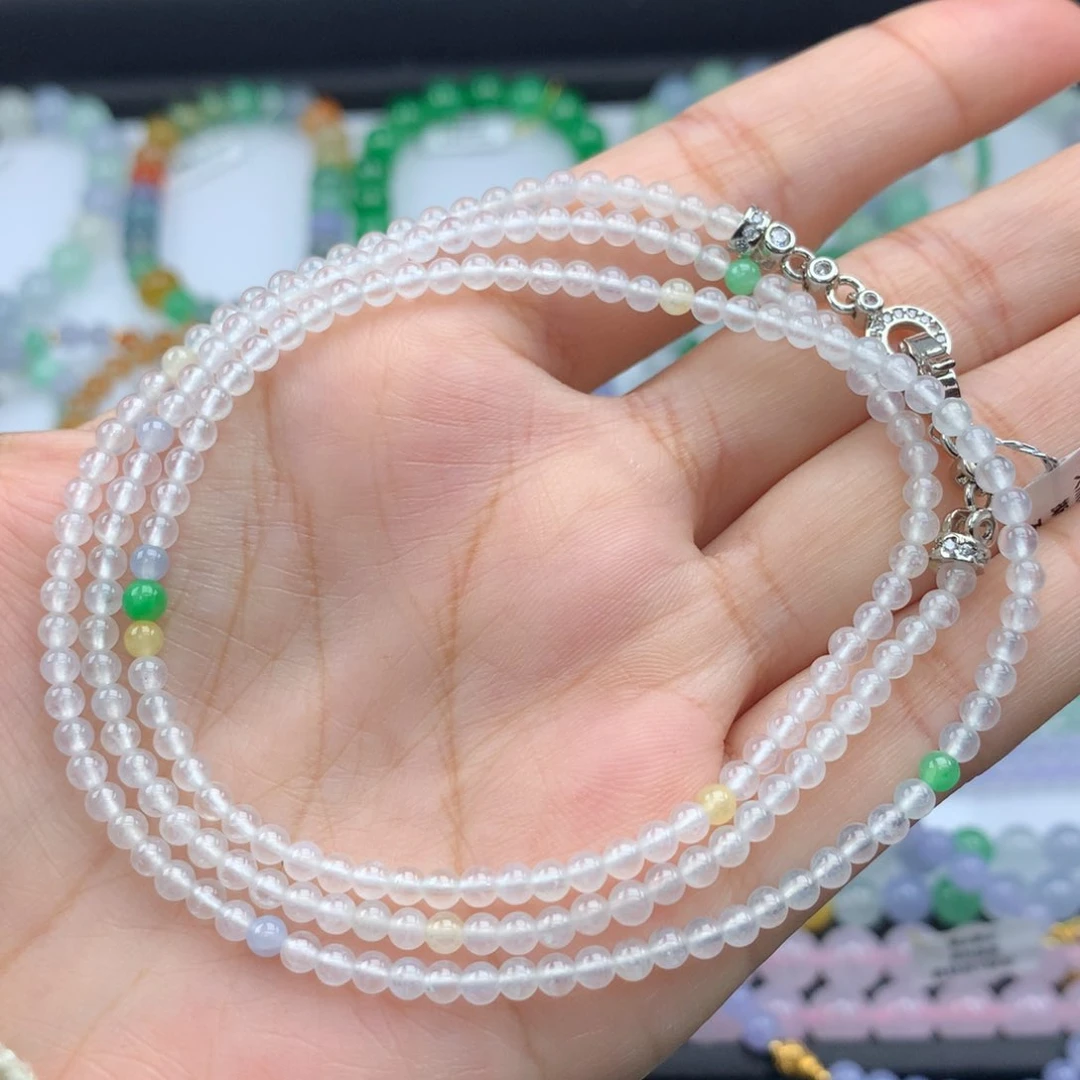 毛衣链未镶嵌翡翠